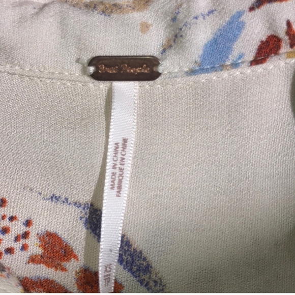 Free people xs aysemetrical boho tunic - Picture 6 of 7